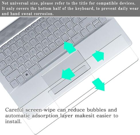 Puccy 2 Pack Film Protector, compatible with Samsung Galaxy book pro 360 5g 13.3" Laptop TPU Keyboard TouchPad Trackpad Guard Cover Skin (Not Tempered Glass Screen Protectors) in Saudi Arabia