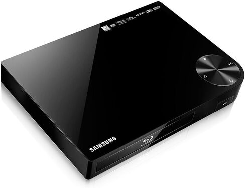Samsung BD-F5700 Blu-ray DVD Disc Player with Built-in Wi-Fi Internet Connection, 1080p and Full HD Upconversion, Plays Blu-ray Discs, DVDs and CDs, Plus High Speed HDMI Cable (Renewed) in Saudi Arabia