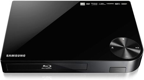 Samsung BD-F5700 Blu-ray DVD Disc Player with Built-in Wi-Fi Internet Connection, 1080p and Full HD Upconversion, Plays Blu-ray Discs, DVDs and CDs, Plus High Speed HDMI Cable (Renewed) in Saudi Arabia