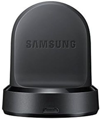 شاحن قاعدة شحن لاسلكية أصلي لهاتف Samsung Qi من أجل Gear S3 Classic، Frontier SM-R760 مع USB صغير 3FT وقلم شاشة (جديد) in Saudi Arabia