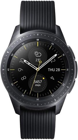 Samsung Galaxy Watch 42mm SM-R810 Midnight Black - SM-R810NZKAXAR (Renewed) in Saudi Arabia