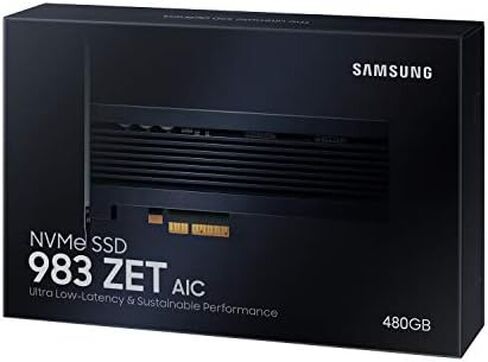 Samsung 983 ZET Series SSD 960GB - NVMe HHHL Interface Internal Solid State Drive with V-NAND Technology for Business (MZ-PZA960BW) in Saudi Arabia