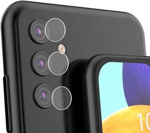 Puccy 2 Pack Camera Lens Protector Film, compatible with Samsung Galaxy A13 5G TPU Camera Sticker （ Not Tempered Glass/Not Front Screen Protectors ） in Saudi Arabia
