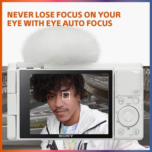 Sony ZV-1 Camera for Content Creators and Vloggers (White) in Kuwait