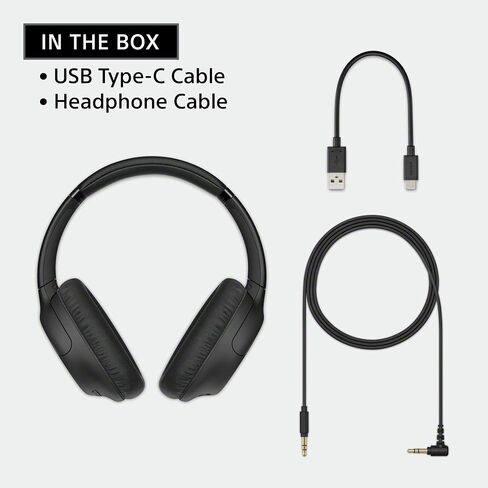 Sony WH-CH710N/B Wireless Bluetooth Noise Cancelling Headphones (Renewed) in Saudi Arabia