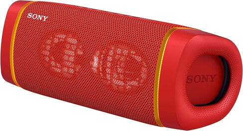Sony SRS-XB33 EXTRA BASS Wireless Bluetooth Portable Speaker, IP67 Waterproof & Durable for Home, Outdoor, and Travel, 24 Hour Battery, Party Lights, USB Type-C, and Speakerphone, Black in Kuwait
