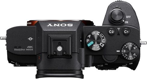 Sony a7 III ILCE7M3/B Full-Frame Mirrorless Interchangeable-Lens Camera with 3-Inch LCD, Black with 20mm F1.8 Lens in Saudi Arabia