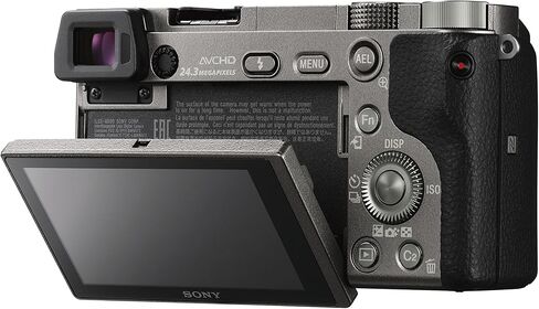 Sony Alpha a6000 Mirrorless Digital Camera w/ 16-50mm and 55-210mm Power Zoom Lenses in Saudi Arabia