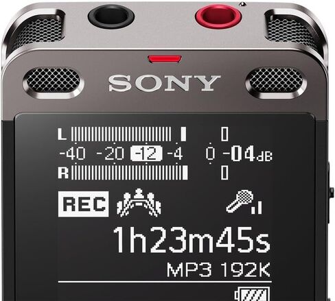 Sony ICDUX560BLK Digital Voice Recorder 1" Black in Saudi Arabia