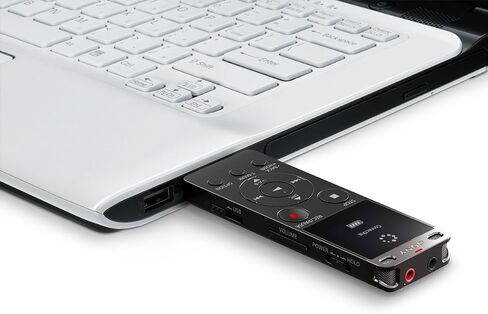 Sony ICDUX560BLK Digital Voice Recorder 1" Black in Saudi Arabia