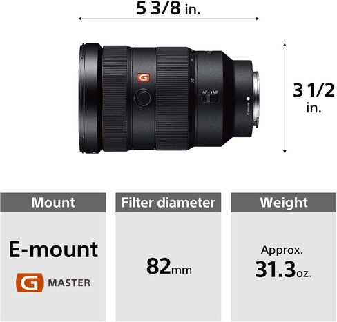 SONY FE 24-70mm f/2.8 GM Lens (Renewed) in Saudi Arabia