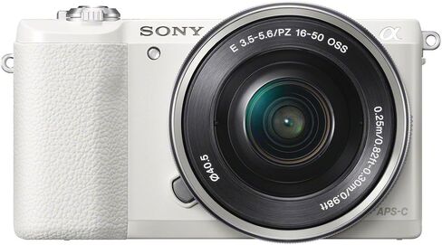 Sony a5100 Mirrorless Digital Camera with 3-Inch Flip Up LCD - Body Only (Black) in Kuwait