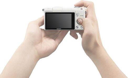 Sony a5100 Mirrorless Digital Camera with 3-Inch Flip Up LCD - Body Only (Black) in Kuwait
