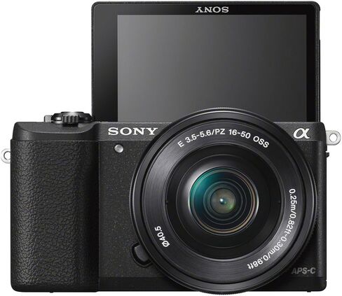 Sony a5100 16-50mm Mirrorless Digital Camera with 3-Inch Flip Up LCD (White) in Saudi Arabia