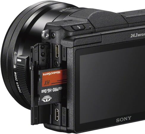Sony a5100 16-50mm Mirrorless Digital Camera with 3-Inch Flip Up LCD (White) in Saudi Arabia