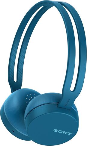 Sony WH-CH400 Wireless Headset/Headphones with mic for phone call, Red in Saudi Arabia
