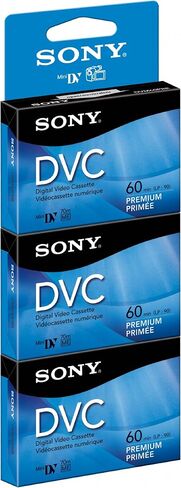 Sony DVM60PRR/3 60-Minute DVC Tape Hang Tab in Saudi Arabia