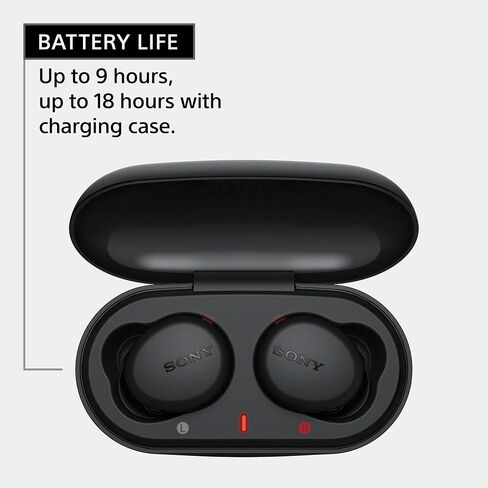 Sony WF-XB700 EXTRA BASS True Wireless Earbuds Headset/Headphones with Mic for Phone Call Bluetooth Technology, Black in Kuwait