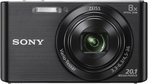 Sony DSCW830 20.1 MP Digital Camera with 2.7-Inch LCD (Silver) in Saudi Arabia