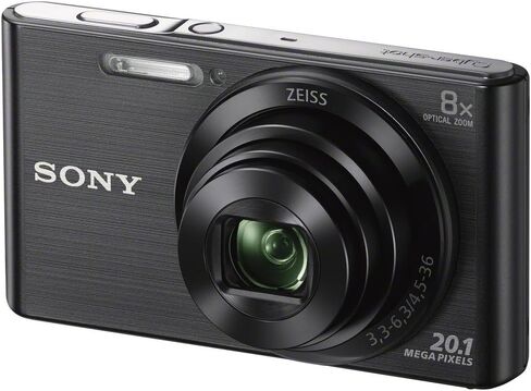 Sony DSCW830 20.1 MP Digital Camera with 2.7-Inch LCD (Silver) in Saudi Arabia