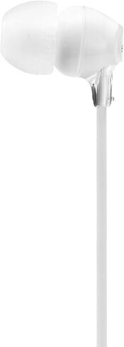Sony Audio/Video MDR-EX15AP/W EX Earbud Headset White, Model: MDREX15AP in Saudi Arabia
