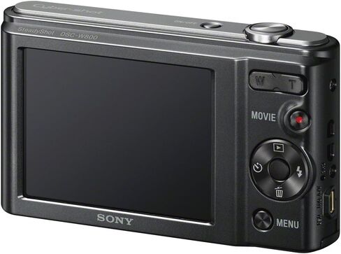 Sony DSCW800/B 20.1 MP Digital Camera (Black) in Saudi Arabia