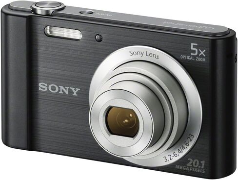 Sony DSCW800/B 20.1 MP Digital Camera (Black) in Saudi Arabia