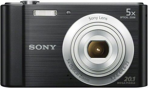 Sony DSCW800/B 20.1 MP Digital Camera (Black) in Saudi Arabia