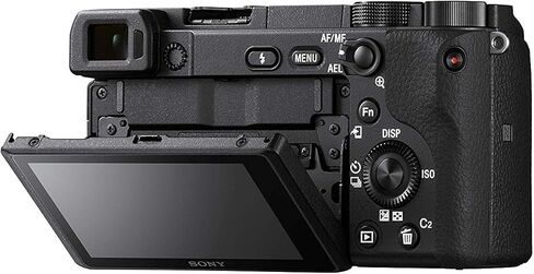 Sony Alpha 6400 | APS-C Mirrorless Camera (Fast 0.02s Autofocus, 24.2 Megapixels, 4K Movie Recording, Flip Screen for Vlogging) in Saudi Arabia