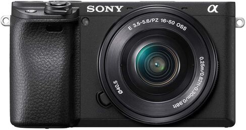 Sony Alpha 6400 | APS-C Mirrorless Camera (Fast 0.02s Autofocus, 24.2 Megapixels, 4K Movie Recording, Flip Screen for Vlogging) in Saudi Arabia