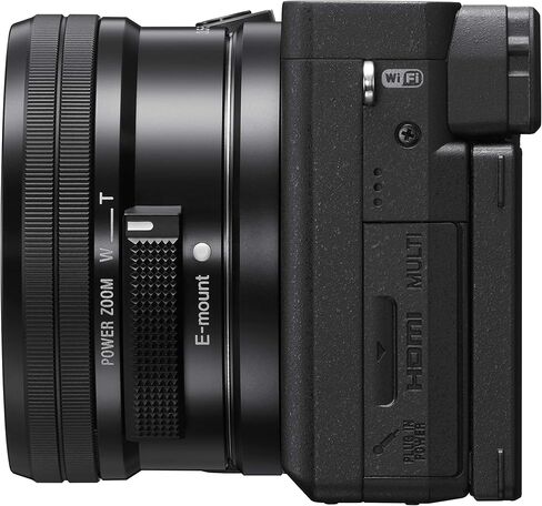 Sony Alpha 6400 | APS-C Mirrorless Camera (Fast 0.02s Autofocus, 24.2 Megapixels, 4K Movie Recording, Flip Screen for Vlogging) in Saudi Arabia