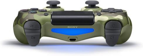 يد تحكم سوني Dualshock 4 اللاسلكية لجهاز بلاي ستيشن 4 - أخضر مموه - بلاي ستيشن 4 in Kuwait