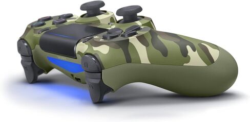 يد تحكم سوني Dualshock 4 اللاسلكية لجهاز بلاي ستيشن 4 - أخضر مموه - بلاي ستيشن 4 in Kuwait