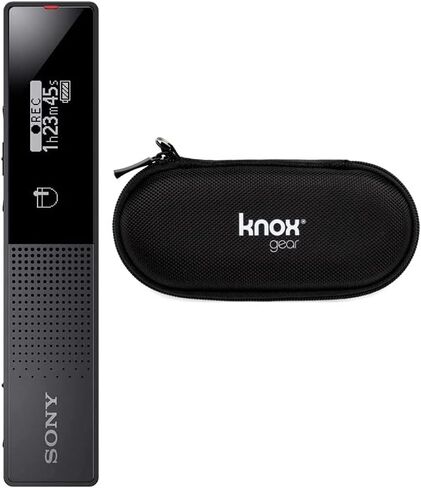 Sony TX660 TX Series Digital Voice Recorder with Knox Gear Hardshell Case Bundle (2 Items) in Kuwait