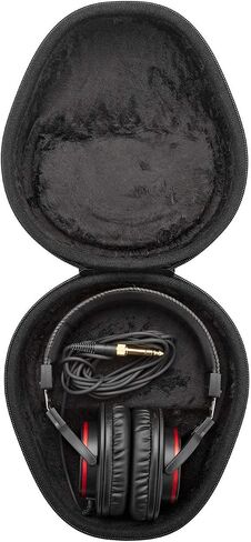 Sony MDR7506 Professional Large Diaphragm Headphone with Knox Gear Hard Shell Headphone Case Bundle (2 Items) in Saudi Arabia