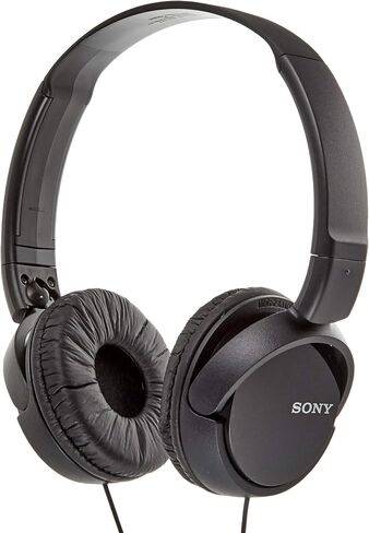 Sony Extra Bass Smartphone Headset with Mic (Black) Headphone (MDRZX110AP) in Saudi Arabia