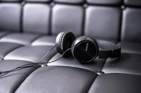 Sony Extra Bass Smartphone Headset with Mic (Black) Headphone (MDRZX110AP) in Saudi Arabia