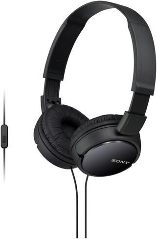 Sony Extra Bass Smartphone Headset with Mic (Black) Headphone (MDRZX110AP) in Saudi Arabia