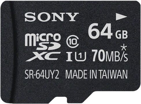 Sony 64GB Micro SDXC Class 10 UHS-1 Memory Card (SR64UY2A/TQ) in Saudi Arabia