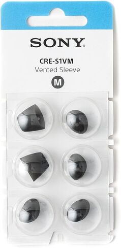 Sony Vented Sleeve for The CRE-C10 Self-Fitting OTC Hearing Aid, Medium in Kuwait