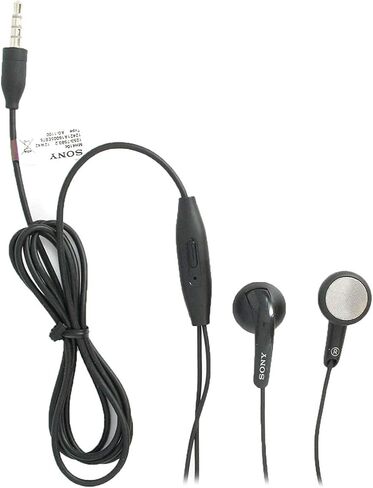 سوني MH410C (1262-8301) سماعات أذن ستيريو سوداء خفيفة الوزن سماعات أذن ستيريو مع ميكروفون مدمج in Kuwait
