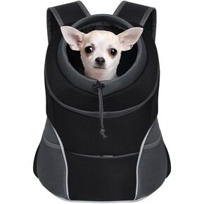 YUDODO Dog Front Carrier Backpack, Adjustable Breathable Dog Backpack in Saudi Arabia