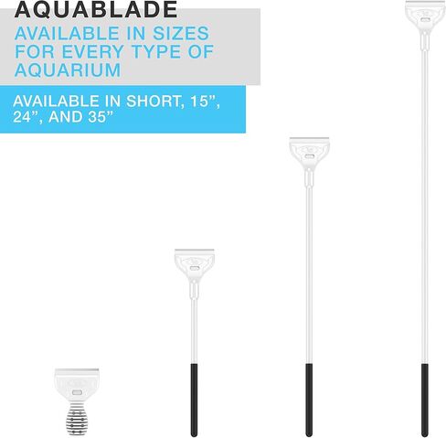 Continuum AquaBlade M 15 بوصة - مع شفرة مكشطة الطحالب من الفولاذ المقاوم للصدأ in Saudi Arabia