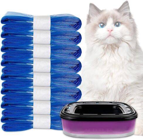 اكياس اعادة تعبئة فضلات القطط من 8 قطع in Kuwait