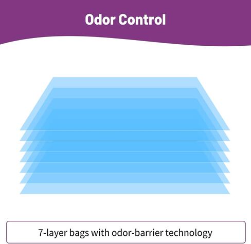 اكياس اعادة تعبئة فضلات القطط من 8 قطع in Kuwait