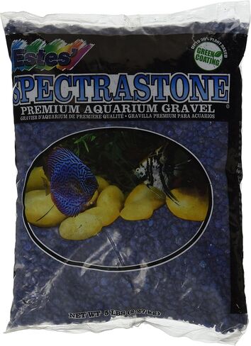 Spectrastone Special Blue Aquarium Gravel for Freshwater Aquariums, 5-Pound Bag in Saudi Arabia