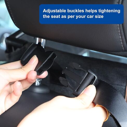 Cathpetic Car Seat for Dogs - Large Dog Car Seat with Stable Structure, Waterproof Pet Car Seat for Back and Front Seat of The Car, Pickup and Trucks, Perfect Dog car seat for Medium and Large Dog in Kuwait