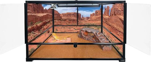 Carolina Custom Cages Terrarium, Tall Large Deep 36Lx24Dx24H; Easy Assembly in Kuwait