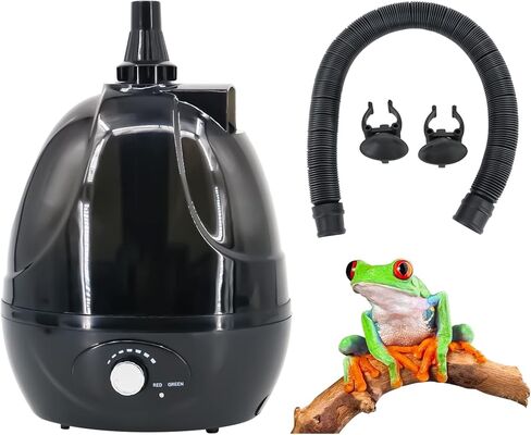 PetierWeit Reptile Fogger Large Tank Reptile Humidifiers Adjustable Fogger Mister for Reptiles Terrarium Humidifier with Extendable Hose Ideal for Reptiles Amphibians Vivarium in Kuwait