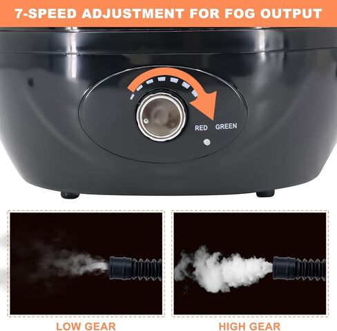 PetierWeit Reptile Fogger Large Tank Reptile Humidifiers Adjustable Fogger Mister for Reptiles Terrarium Humidifier with Extendable Hose Ideal for Reptiles Amphibians Vivarium in Kuwait